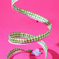 Close up image of the material of ZEZE Funny Spring Tunnel Toy - Pets Villa. 