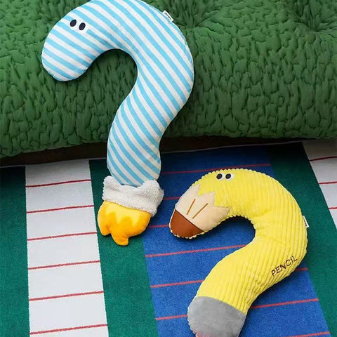 Front image of ZEZE Softer Pencil Pet Pillow  - Pets Villa. 