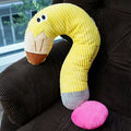 Stand alone image of ZEZE Softer Pencil Pet Pillow  - Pets Villa. 