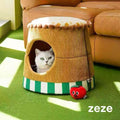 Product image of ZEZE Yummy Apple Pie Pet House - Pets Villa.