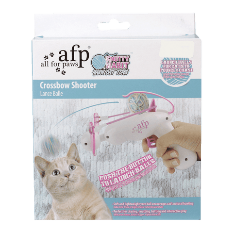 ALL FOR PAWS Crossbow Shooter Cat Toy - Pets Villa