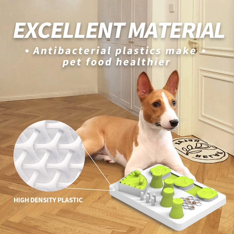 ALL FOR PAWS Interactive Puzzle Bon Appetit Toy for dogs with treat compartments
