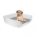 ALL FOR PAWS XLarge Detachable Double Layer Dog Toilet with Columns - Pets Villa