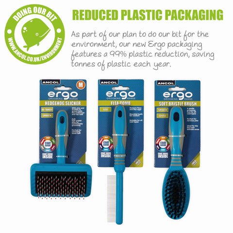 ANCOL Ergo Bristle Brush - Pets Villa