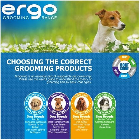 ANCOL Ergo Medium Comb – Comfortable and Effective Grooming Tool for Dogs
