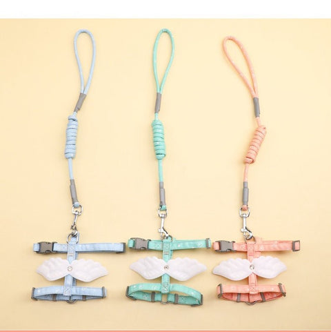 Angel Wings Harness and Lead - Pets Villa