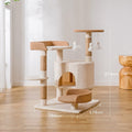 Beige Cat Tree Tower - Pets Villa