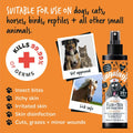 BUGALUGS Antiseptic Flea and Tick Bite Relief Spray 200ml - Pets Villa