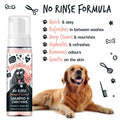 BUGALUGS Dog No Rinse Papaya & Coconut Shampoo and Conditioner 200ml - Pets Villa