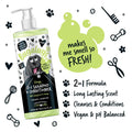 BUGALUGS Dog Zingy 2 in 1 Shampoo + Conditioner Grapefruit and Orange - Pets Villa