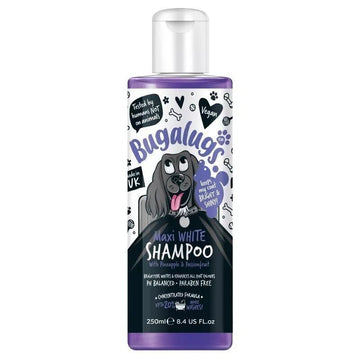 BUGALUGS Maxi White Dog Shampoo 250ml - Pets Villa
