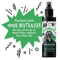 BUGALUGS Wild Lemongrass Deodorising Spray with Shed Control 200ml - Pets Villa