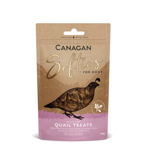 CANAGAN Dog Treat Quail Softies 200g - Pets Villa