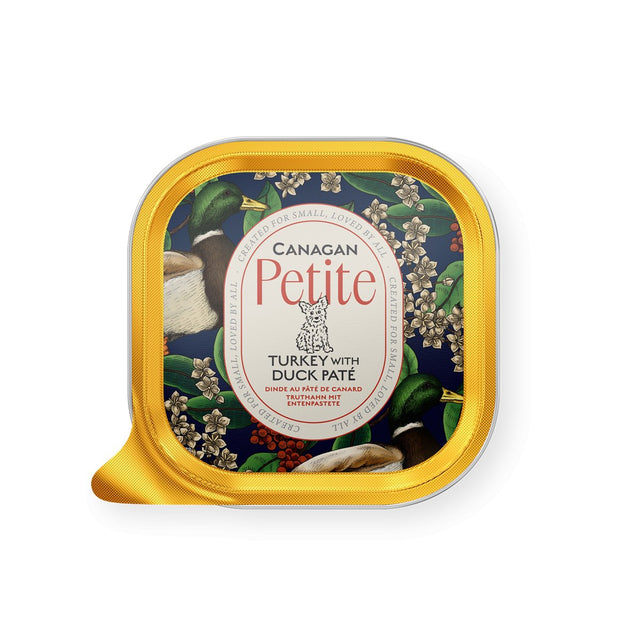 CANAGAN Petite Turkey with Duck Pate for Small Dogs 100g Pets Villa