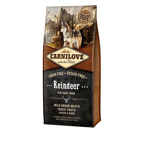 CARNILOVE Dog Reindeer Adult Dog Food 1.5kg - Pets Villa