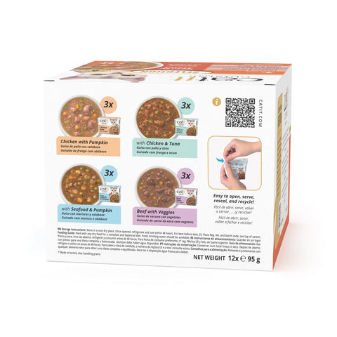 CATIT Cuisine Stew Variety Multipack 12x95g - Pets Villa