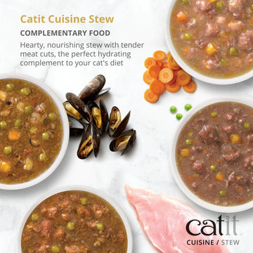 CATIT Cuisine Stew with Chicken and Tuna 95g