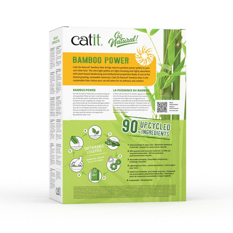 CATIT Go Natural! Bamboo Power Clumping Cat Litter - Pets Villa