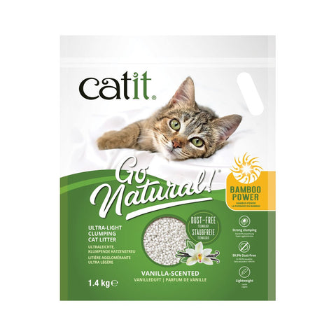 CATIT Go Natural! Bamboo Power Clumping Cat Litter - Pets Villa