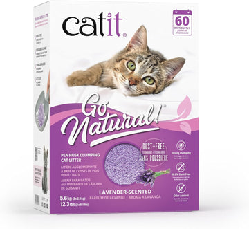 CATIT Go Natural! Pea Husk Clumping Cat Litter - 14L Box