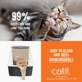 CATIT Go Natural! Pea Husk Clumping Cat Litter - 14L Box - Pets Villa