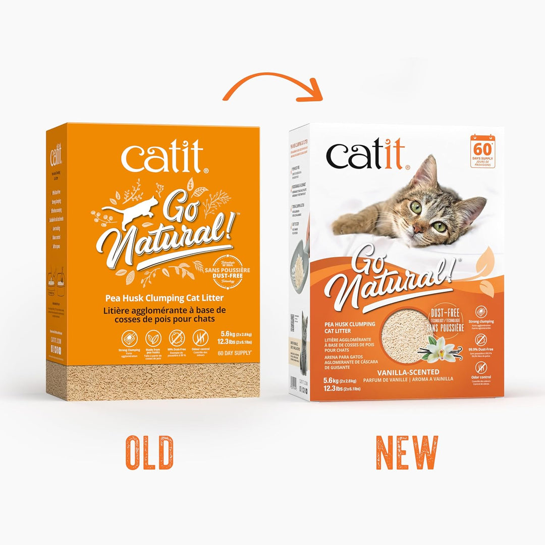 Cat Getgo CATIT Go Natural! Pea Husk Clumping Cat Litter - 5.6kg – Pets Villa