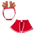 Christmas Reindeer Headband and Cape - Pets Villa