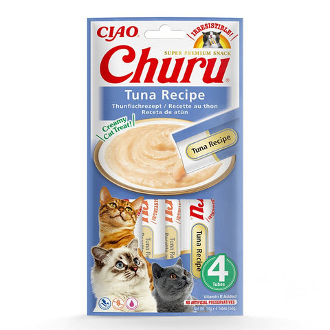 CHURU Cat Tuna Recipe 4x14g - Pets Villa