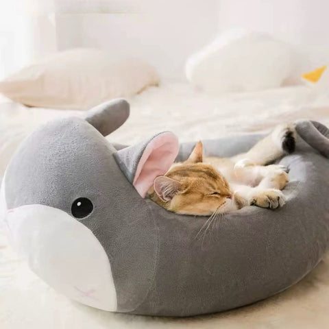 Cute Animal Pet Bed - Pets Villa