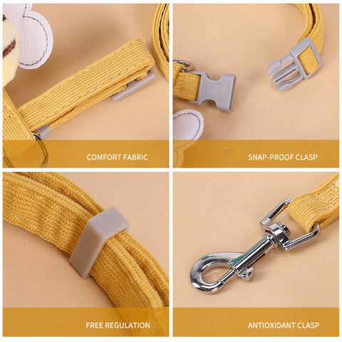 Cute Bee Harness and Lead - Pets Villa