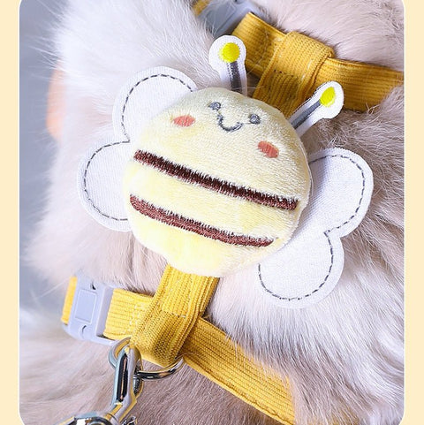 Cute Bee Harness and Lead - Pets Villa