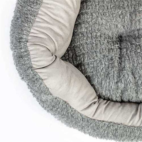 DANISH DESIGN Bobble Pewter Deluxe Slumber Bed - Pets Villa