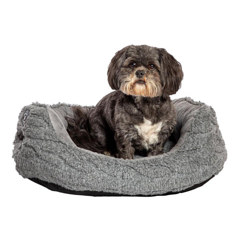 DANISH DESIGN Bobble Pewter Deluxe Slumber Bed - Pets Villa