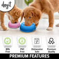 DOGIT Go - Slow Anti - Gulp Dish 300ml - Pets Villa