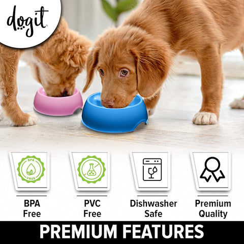 DOGIT Go - Slow Anti - Gulp Dish 300ml - Pets Villa