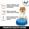 DOGIT Go - Slow Anti - Gulp Dish 300ml - Pets Villa