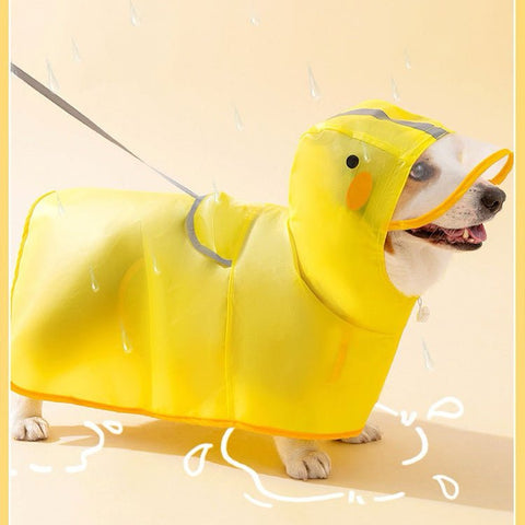 Duck Pet Rain Coat - Pets Villa