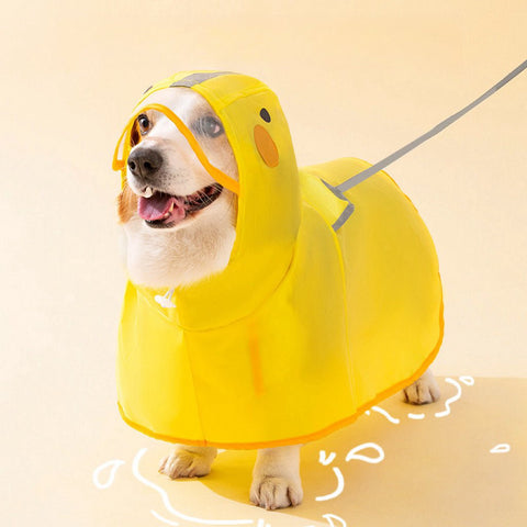 Duck Pet Rain Coat - Pets Villa