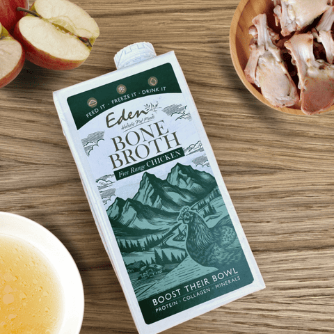 EDEN Free Range Chicken Bone Broth 500ml - Pets Villa