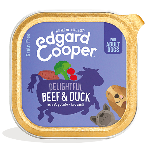 EDGARD & COOPER Dog Grain - free Beef and Duck - Pets Villa