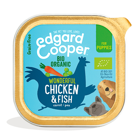 EDGARD & COOPER Dog Puppy Organic Grain - free Chicken and Fish - Pets Villa