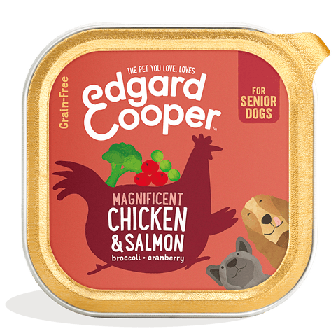 EDGARD & COOPER Senior Dog Grain - free Chicken and Salmon - Pets Villa