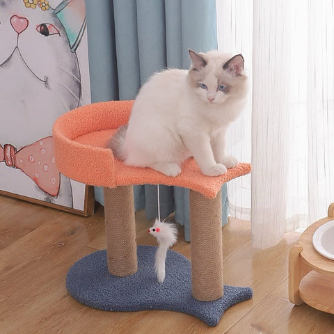 Fish Shaped Cat Tree - Pets Villa