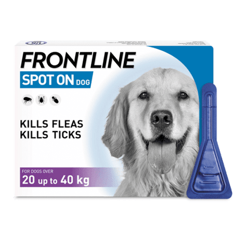 FRONTLINE® Spot On Flea And Tick Treatment For Dogs - Pets Villa