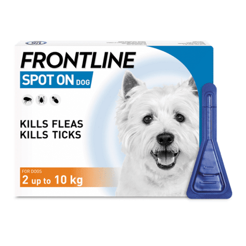 FRONTLINE® Spot On Flea And Tick Treatment For Dogs - Pets Villa