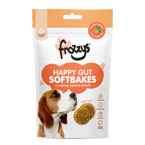 FROZZYS Happy Gut Softbakes for Dogs 80g - Pets Villa