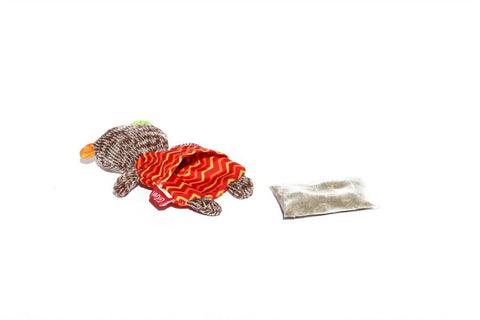 GIGWI Refillable Catnip Characters Bear - Pets Villa