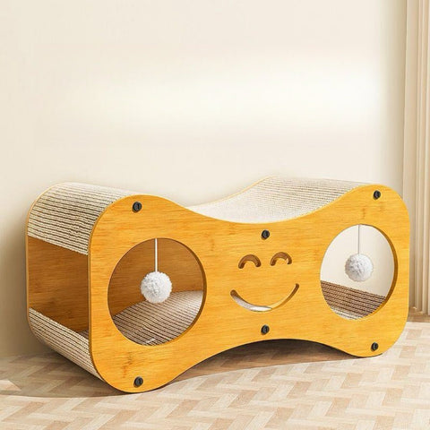 Happy Face Cat Scratching Nest 58.5cm/78cm - Pets Villa