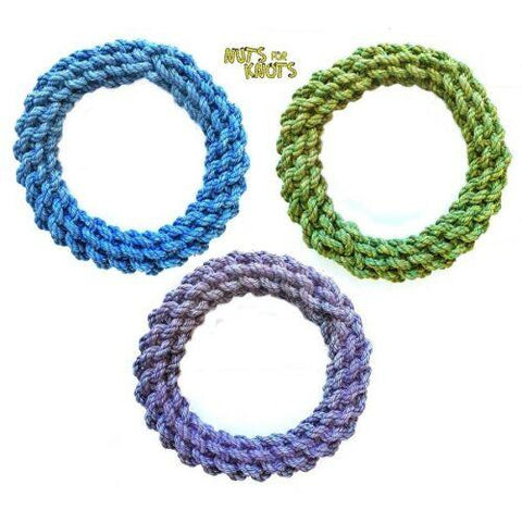 HAPPYPET Nuts for Knots Rope Ring - Small - Pets Villa