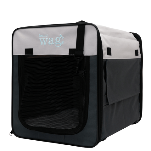 HENRY WAG Folding Fabric Pet Crate - Pets Villa